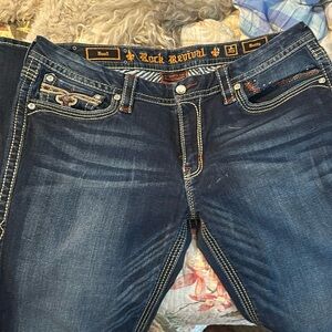 Brand new SKINNY Bootcut Rock Revival jeans.